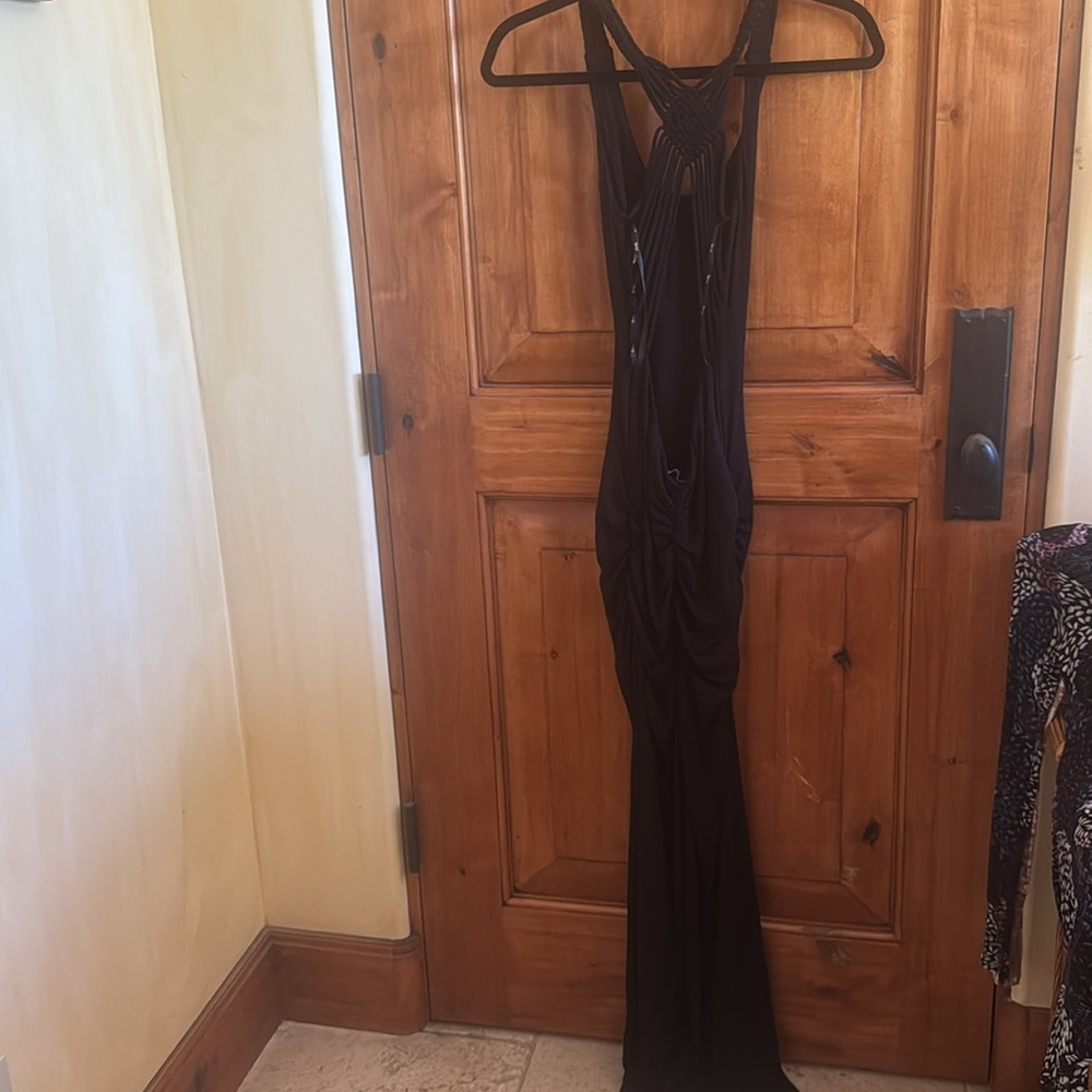 Sky Black Lightweight sexy dress - Picture 2 of 4